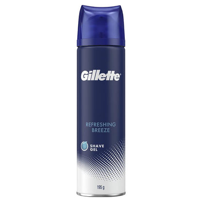 Gel cạo râu Gillette Refreshing Breeze 195g 