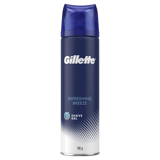 Gel cạo râu Gillette Refreshing Breeze 195g 