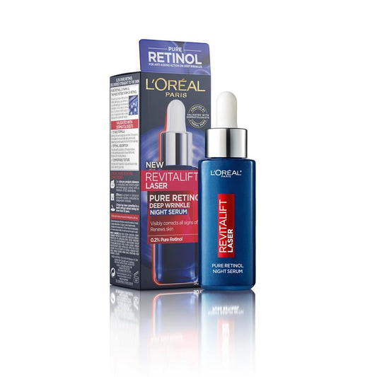 Huyết thanh dưỡng da ban đêm L'Oreal Paris Revitalift Laser Pure Retinol 30ml 
