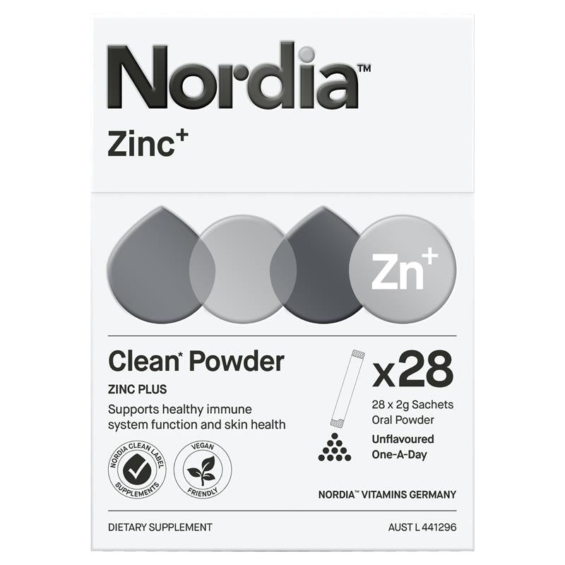 Bột Nordia Zinc+ 28 Gói 