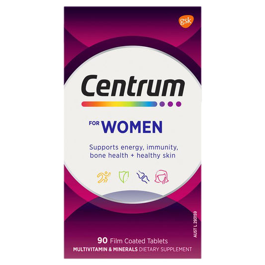 Centrum For Women 90 Tablets Exclusive Size