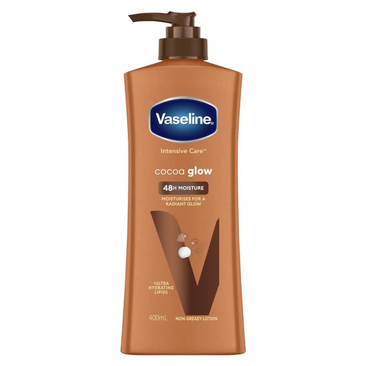 Sữa dưỡng thể Vaseline Intensive Care Cocoa Glow 400ml 