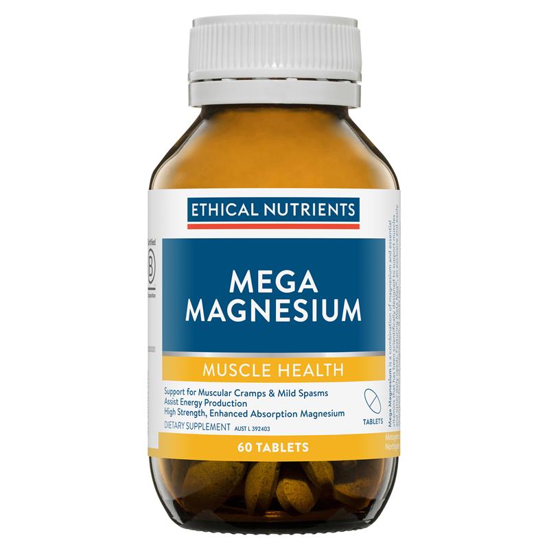 Viên uống bổ sung Magiê Ethical Nutrients Mega 60 viên 