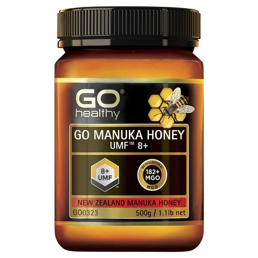 GO Healthy Manuka Honey UMF 8+ (MGO 180+) 500gm