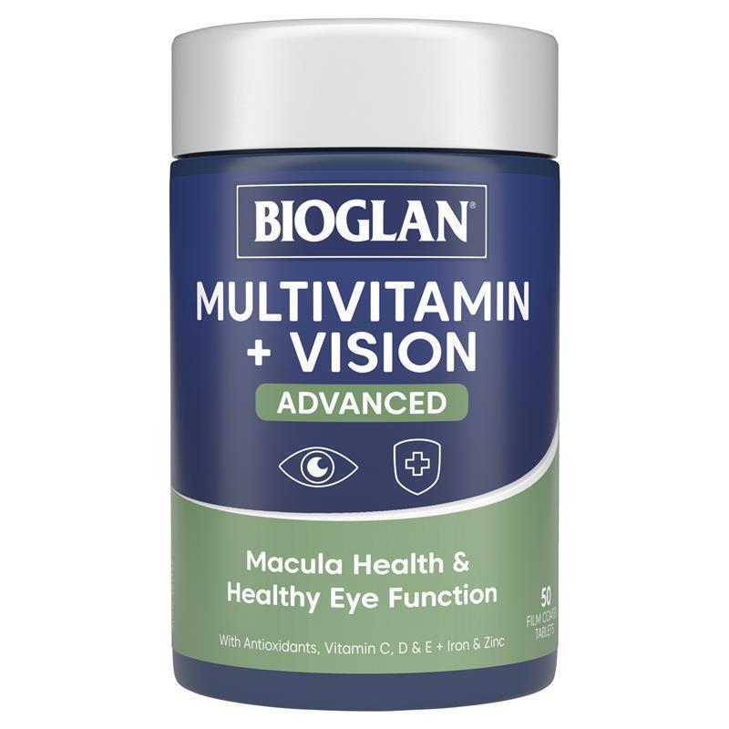 Bioglan Multi+Vision Advanced 50 Tablets