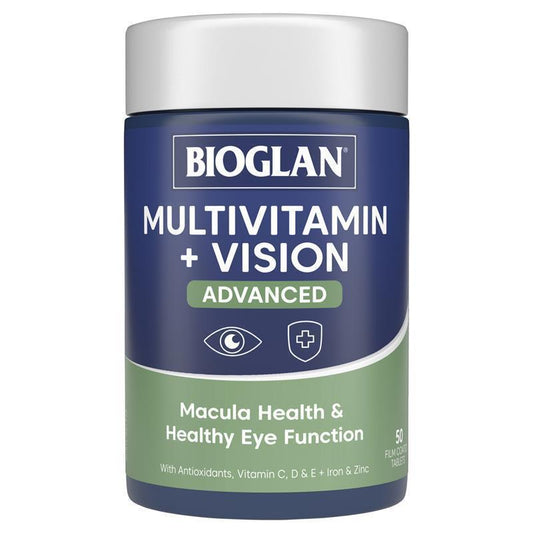 Bioglan Multi+Vision Advanced 50 Tablets