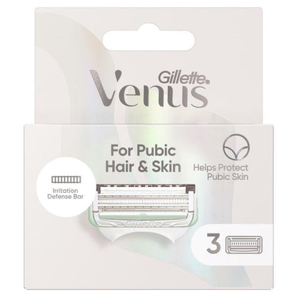 Bộ 3 lưỡi dao cạo Gillette Venus Blade dành cho lông mu và da 