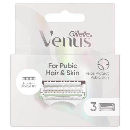 Bộ 3 lưỡi dao cạo Gillette Venus Blade dành cho lông mu và da 
