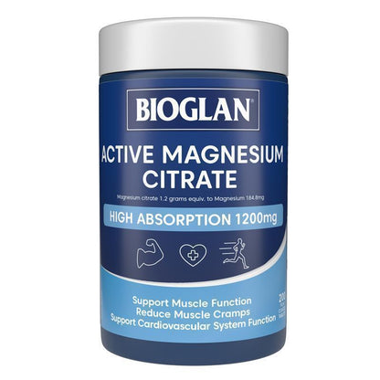 Bioglan 活性柠檬酸镁 200 片