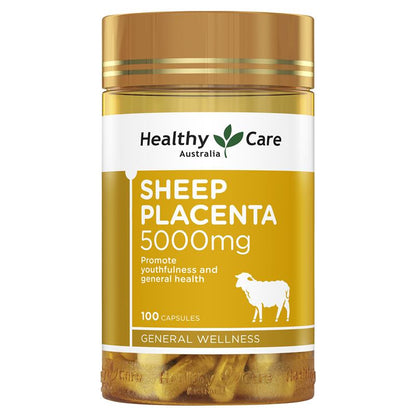 Healthy Care Sheep Placenta 5000mg 100