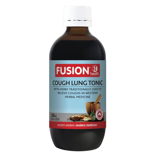 Thuốc bổ phổi Fusion Health Cough Lung Tonic 200ml 