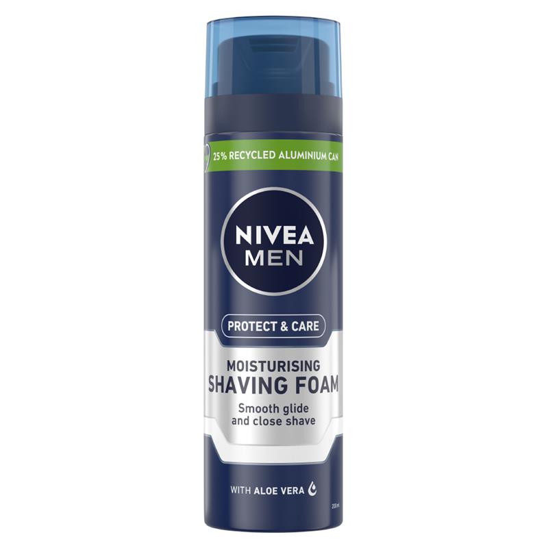 NIVEA MEN Protect & Care Shaving Foam Moisturising 200ml