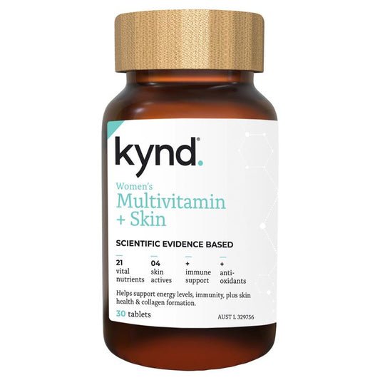 Kynd Womens Multivitamin + Skin 30 Viên 