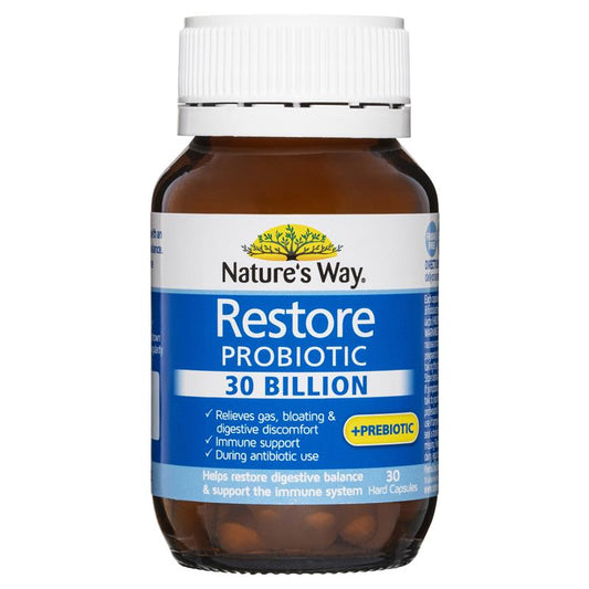 Nature's Way Restore Probiotic 30 tỷ 30 viên nang 