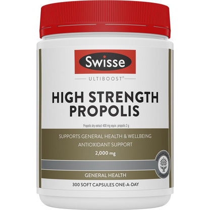 Swisse Ultiboost 高强度蜂胶胶囊 2000 毫克 300 粒