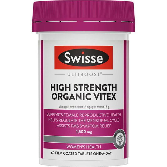 Swisse 有机圣洁莓 1500 毫克 60 片