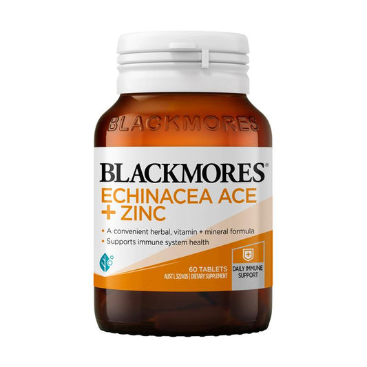 Blackmores Echinacea ACE + Zinc Vitamin C hỗ trợ miễn dịch 60 viên 