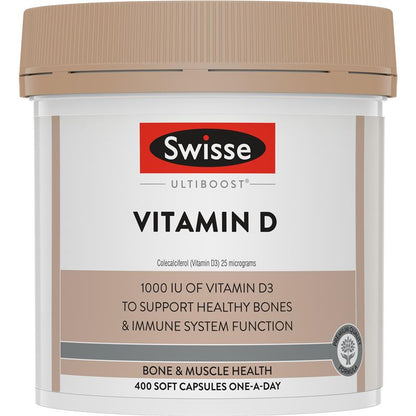 Swisse Ultiboost 维生素 D 400 粒胶囊