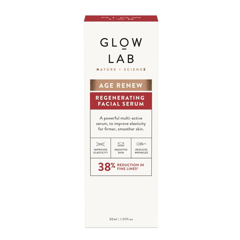 Glow Lab Age Renew 再生面部精华液 30ml 
