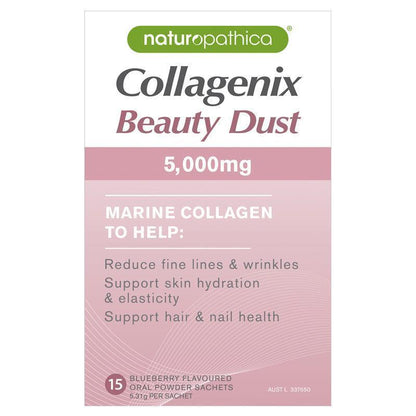 Naturopathica Collagenix Beauty Dust 5000mg 15 x 50g Sachets