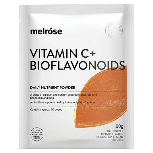 Melrose Vitamin C + Bioflavonoids Bột 100g 