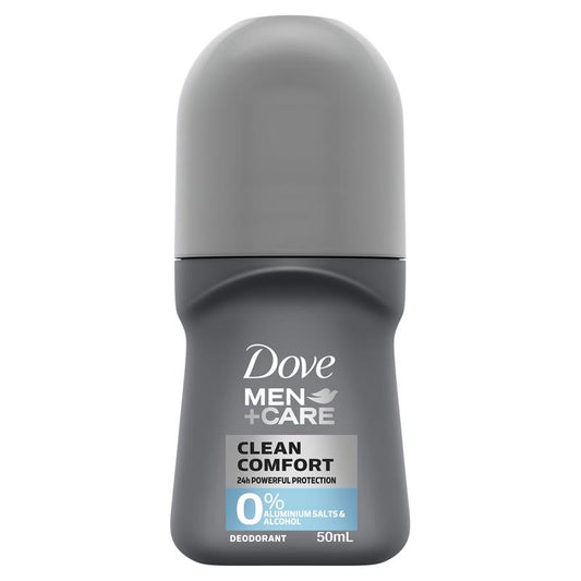 多芬男士走珠止汗剂 Clean Comfort Zero 铝制 50ml 