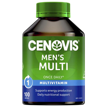 Cenovis 男士每日一次复合维生素 100 粒胶囊超值装