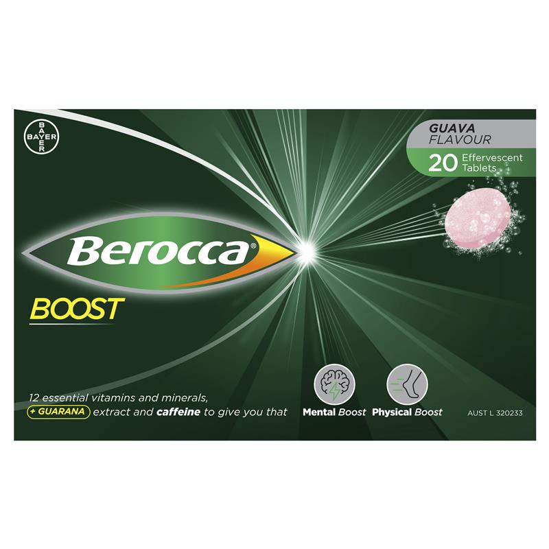 Berocca Boost 20片泡腾片