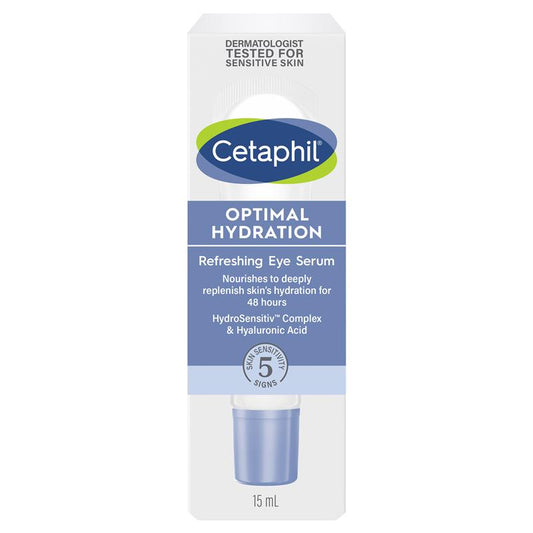 Serum dưỡng ẩm làm tươi mát vùng mắt Cetaphil Optimal Hydration 15ml 