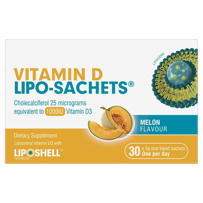 Gói Lipo-Vitamin D Dưa 5g 30 Gói 