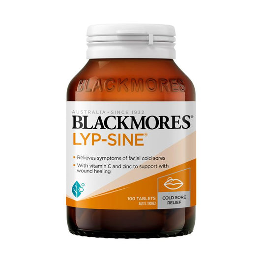 Vitamin Blackmores Lyp-Sine Cold Sore Relief 100 Viên 