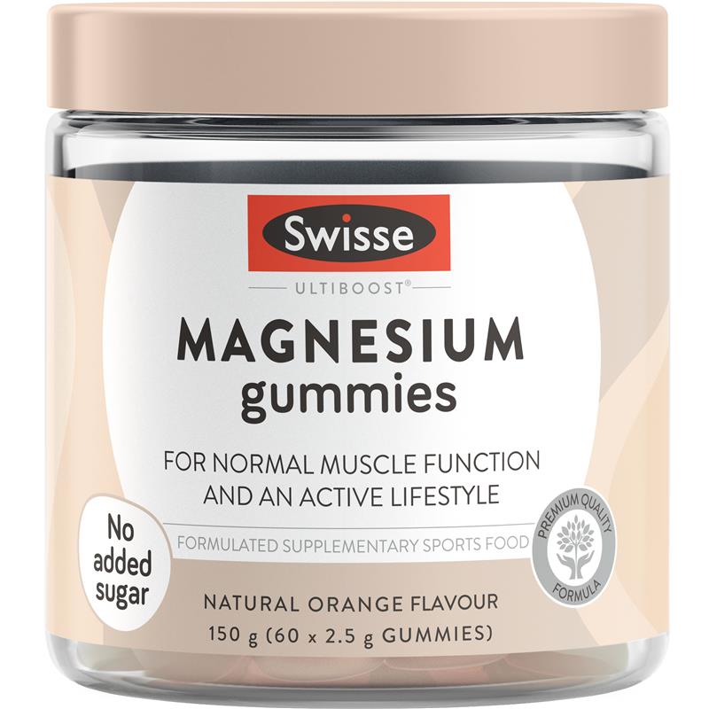 Swisse Ultiboost Magnesium Gummies Gói 60 