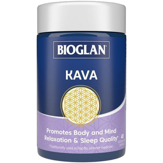Bioglan Kava 40 Capsules