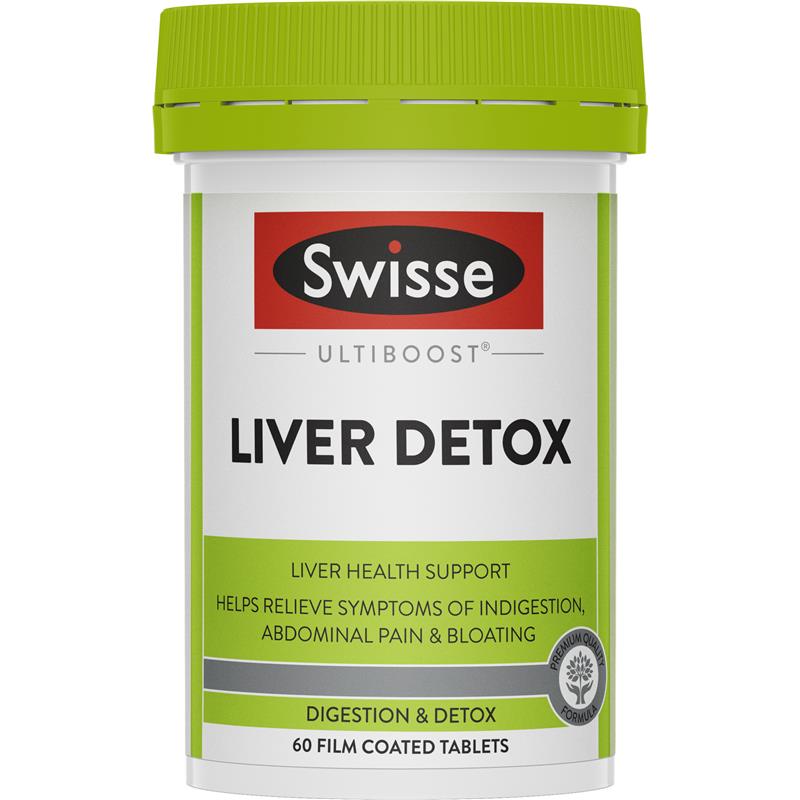Viên uống giải độc gan Swisse Ultiboost 60 viên 