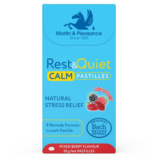 Martin & Pleasance Rest & Quiet Calm Pastilles Mixed Berry 50g