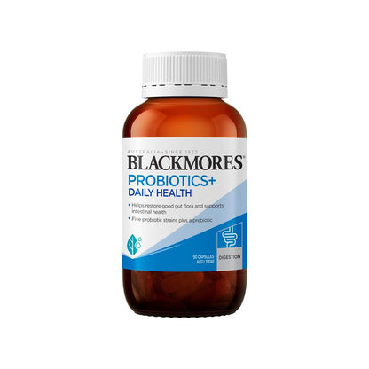Blackmores 益生菌+ 每日健康肠道健康维生素 90 粒胶囊