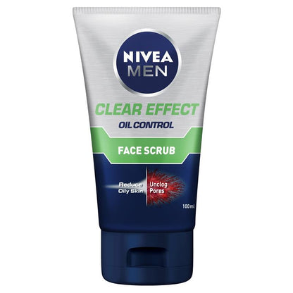 NIVEA MEN Clear Effect Acne Defense Face Scrub 100ml