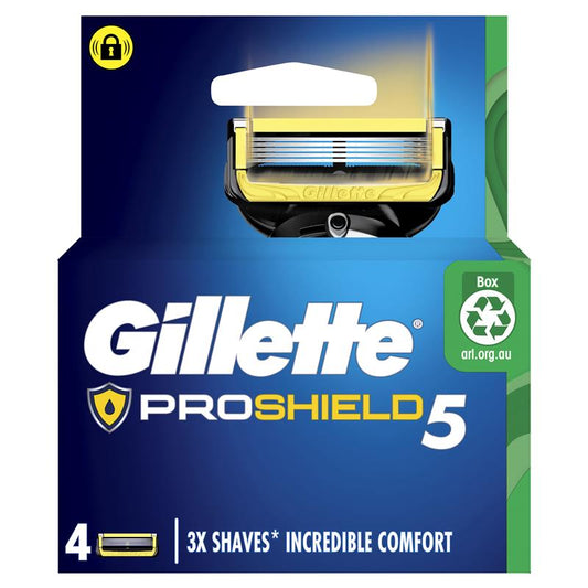 Lưỡi dao cạo râu Gillette Fusion ProShield gói 4 