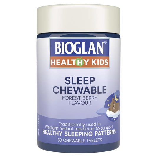 Bioglan Kids Sleep Chewable 50 Tablets NEW FORMULA