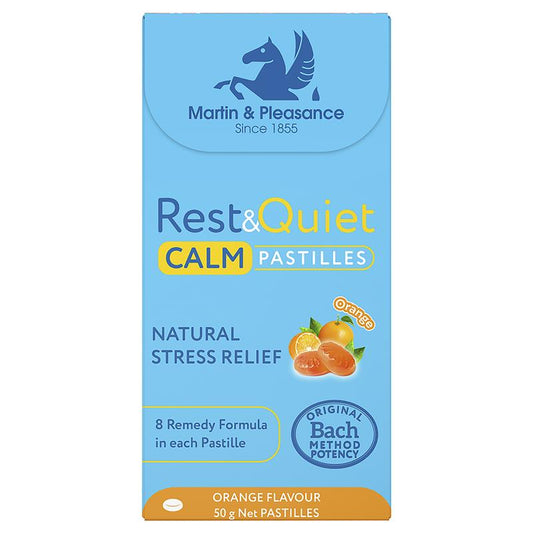 Martin & Pleasance Rest & Quiet Calm Pastilles Orange 50g