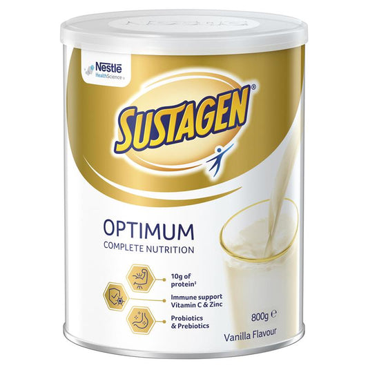 Bột bổ sung dinh dưỡng Sustagen Optimum có chứa Probiotics 800g 