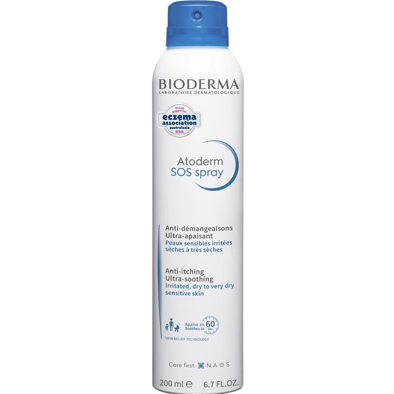 Xịt chống trầy xước Bioderma Atoderm Ultra-soothing SOS 200ml 