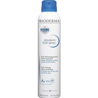 Xịt chống trầy xước Bioderma Atoderm Ultra-soothing SOS 200ml 