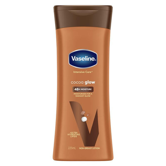 Sữa dưỡng thể Vaseline Intensive Care Cocoa Glow 225ml 