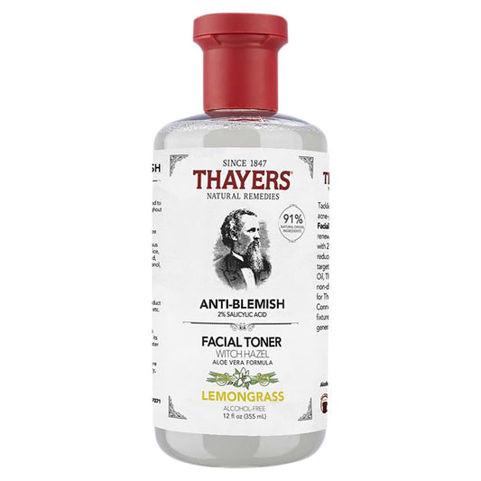 Thayers Lemongrass Blemish Clearing Toner With Witch Hazel Aloe Vera 355ml