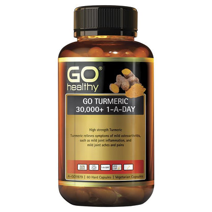 GO Healthy Turmeric 30000+ 1 A Day 60 Viên nang rau 