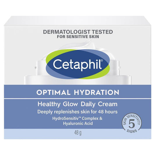 Kem dưỡng ẩm Cetaphil Optimal Hydration Healthy Glow Daily Cream 48g 