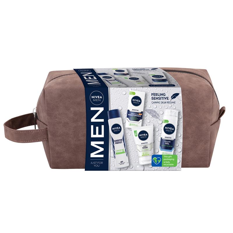 Nivea Men Sensitive Skin Protect Gift Bag