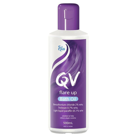 Dầu tắm QV Flare Up 500ml dành cho người bị chàm 