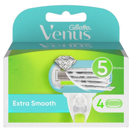 Lưỡi dao cạo râu Gillette Venus Extra Smooth 4 gói 